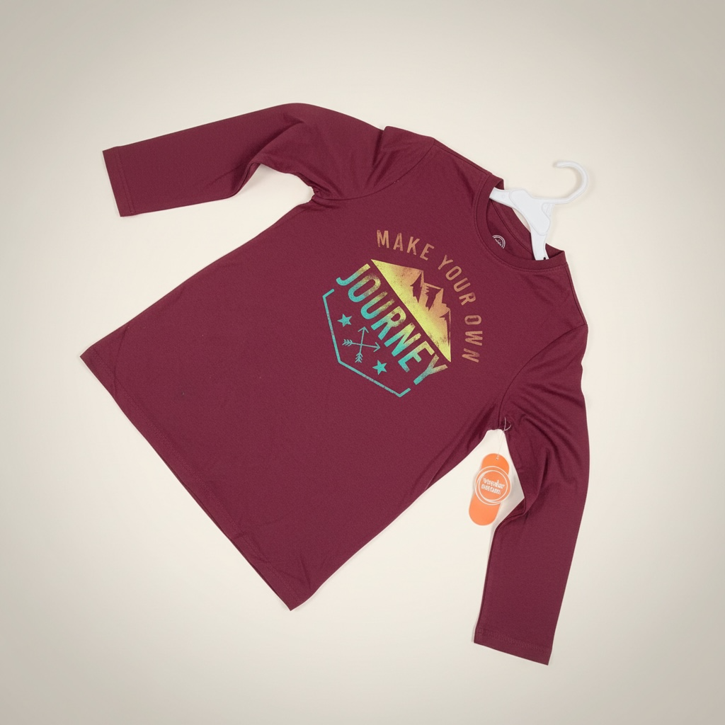 Make Your Own Journey Long Sleeve Tee - Large