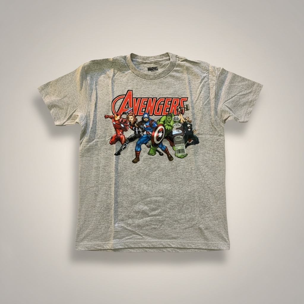 Marvel Avengers Team Graphic Tee - Large