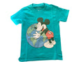 Mickey Mouse World Teal Tee – XS