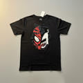 Marvel Spider-Man Venom Split Graphic T-Shirt - Young Mens 2XL