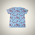 Superman All-Over Print Tee (Light Blue)