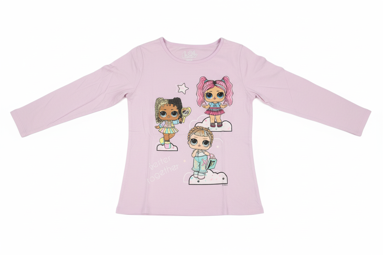 LOL Surprise Girls Long Sleeve Tee